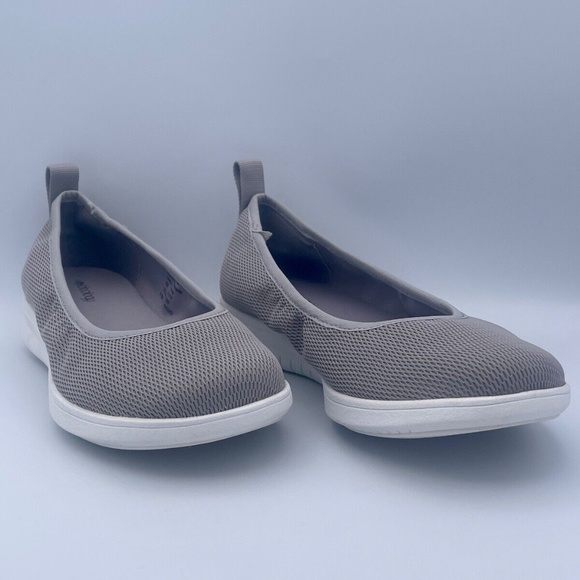 ideology Women's Shoe Lily Fabric Round Toe Slide Flats Slate Size 6.5 M US - Picture 2 of 8